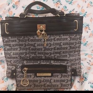 Juicy couture purse and wallet